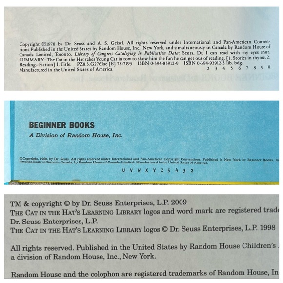 Vintage Dr. Seuss Books. - Picture 14 of 16